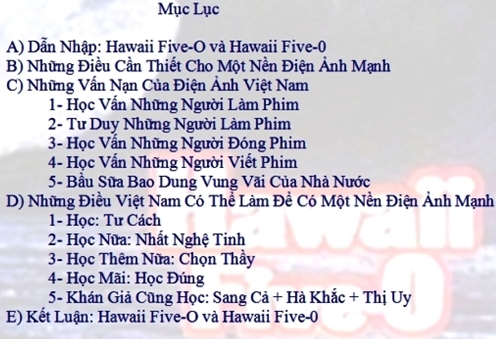 Tư Vấn Phát Triển Điện Ảnh Việt Nam (2)